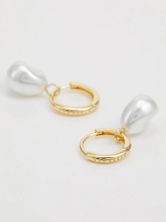 Image of Earrings. Productname: TED BAKER PERIAA EARRING in Gold colour by brand - Ted Baker