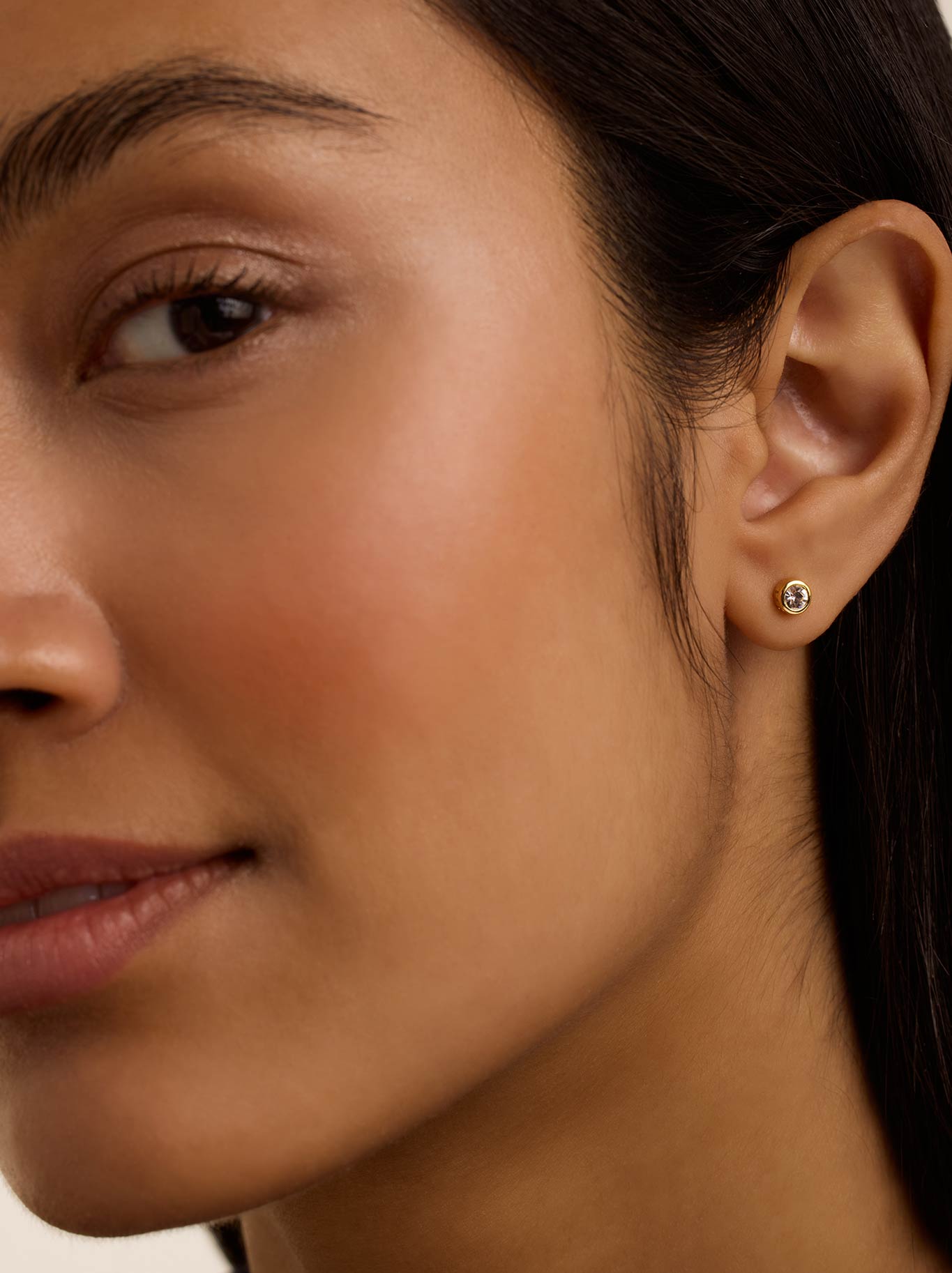 TED BAKER SINEE MINI CRYSTAL STUDS (Gold)