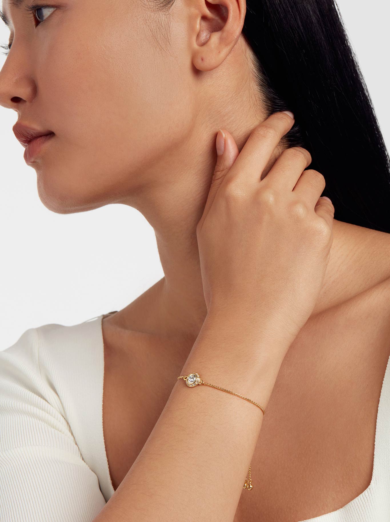 TED BAKER SOLETA SPARKLE BRACELET (Gold)