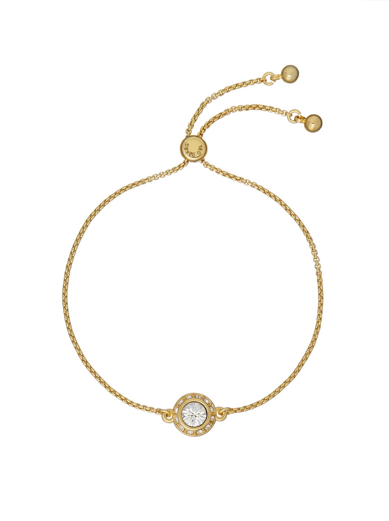 TED BAKER SOLETA SPARKLE BRACELET (Gold)