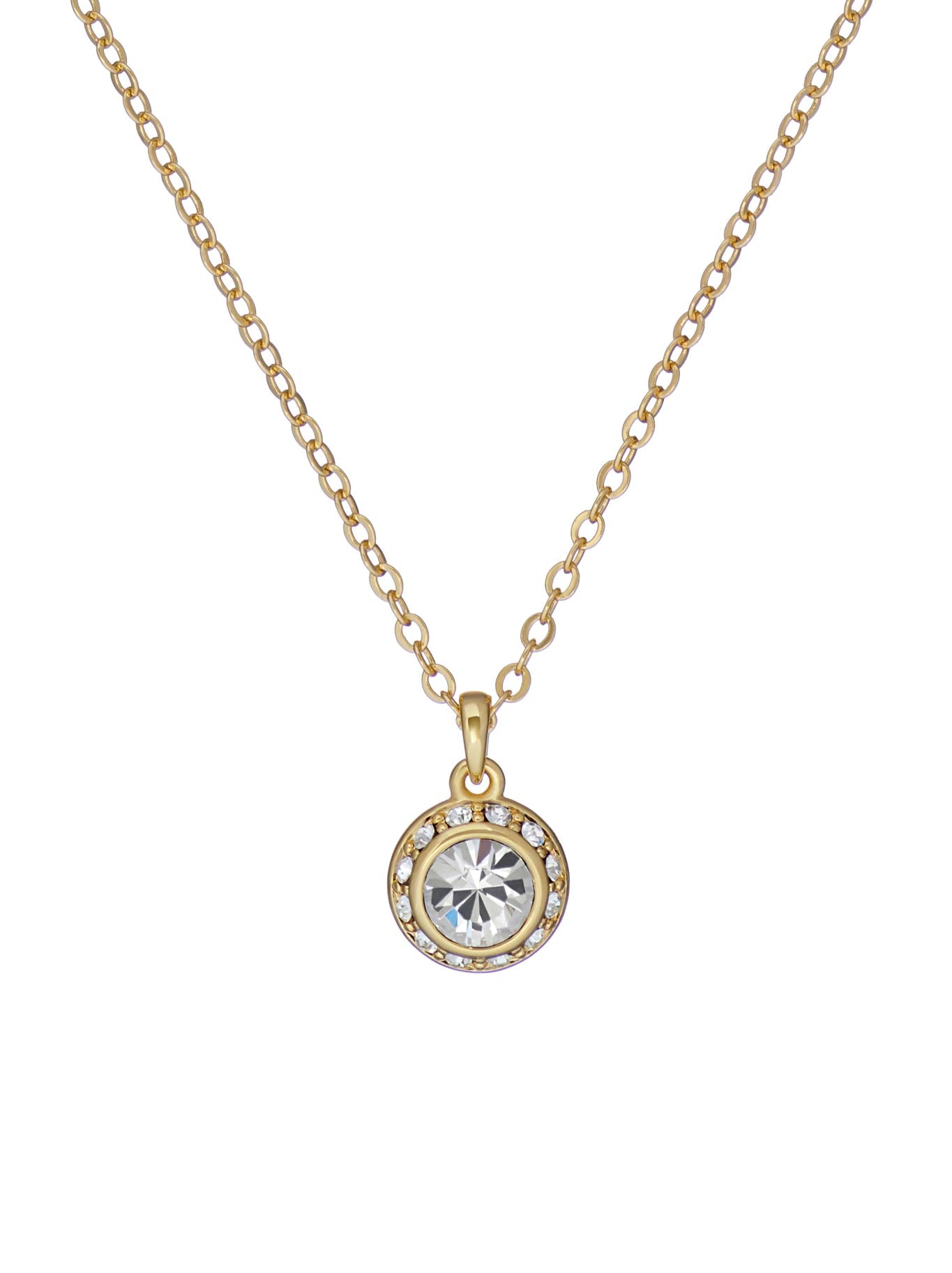 TED BAKER SOLTELL SPARKLE NECKLACE (Gold)