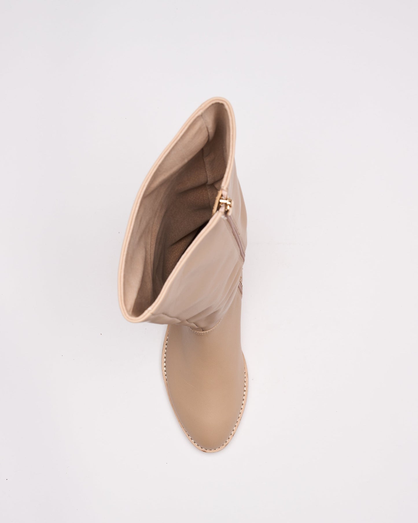 Walnut Melbourne Tessa Leather Boot (Fawn)