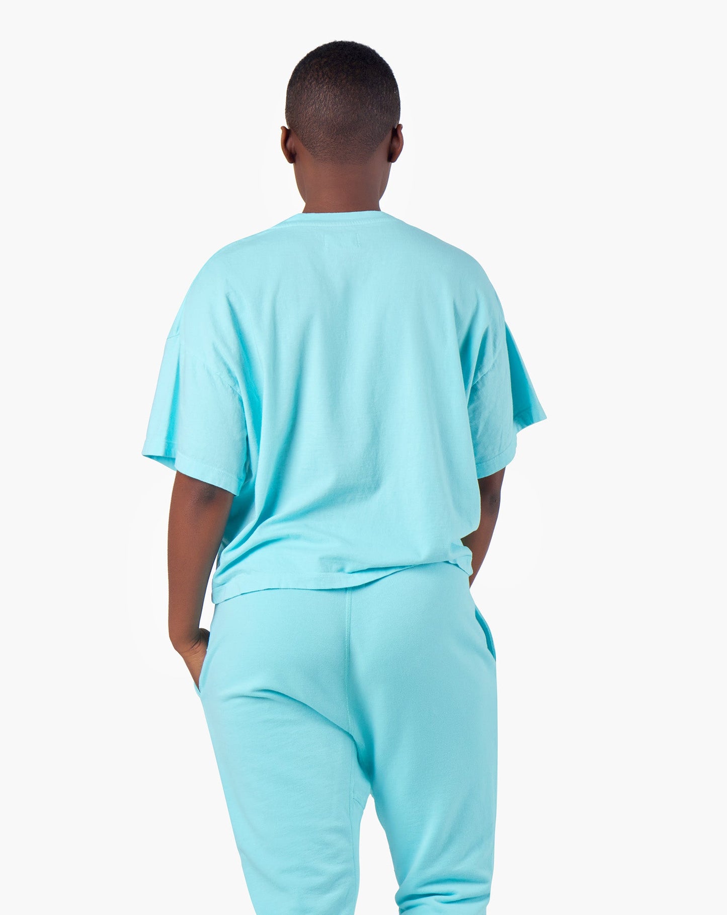 Core Boxy Tee (Sky Blue)
