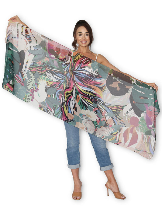 The Artists Label Tropical Paradise Scarf (Print)