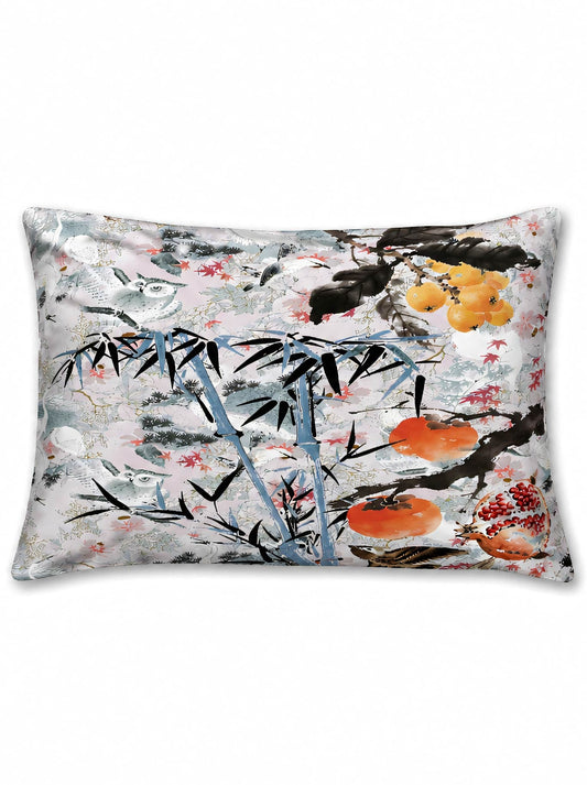 The Artists Label Seasons In Japan Silk Pillow Case (Print)