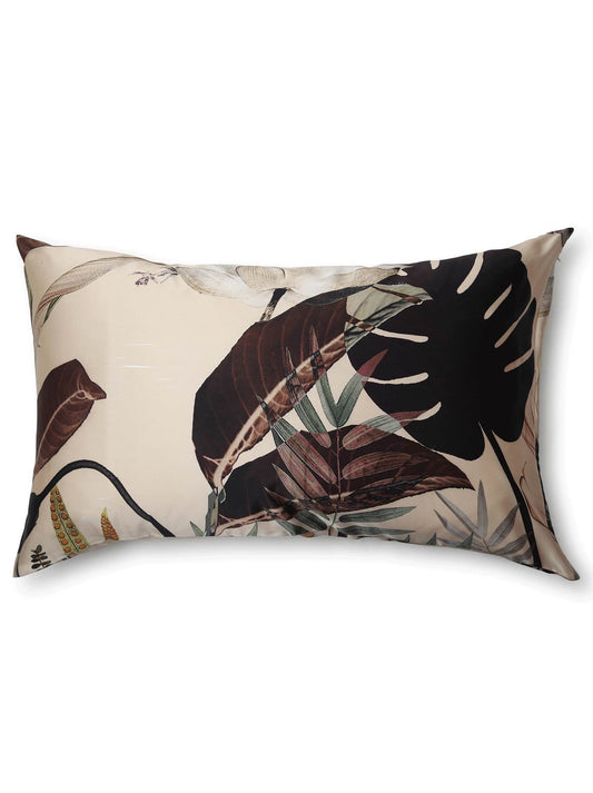 Image of Accessories. Product name - The Artists Label Radio Garden Silk Pillow Case in Print colour by brand - The Artist Label