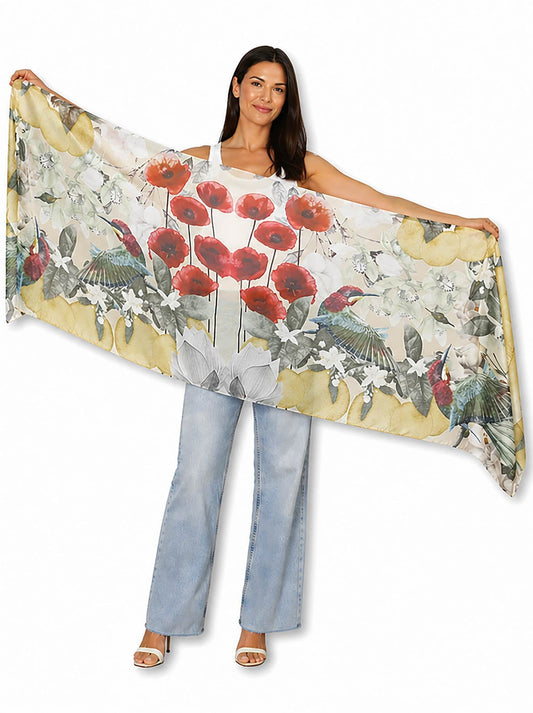 The Artists Label Jardin D'Orange Scarf (Print)