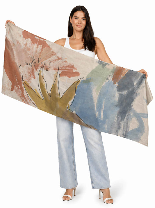 The Artists Label Hot Sun Wool Scarf (Print)