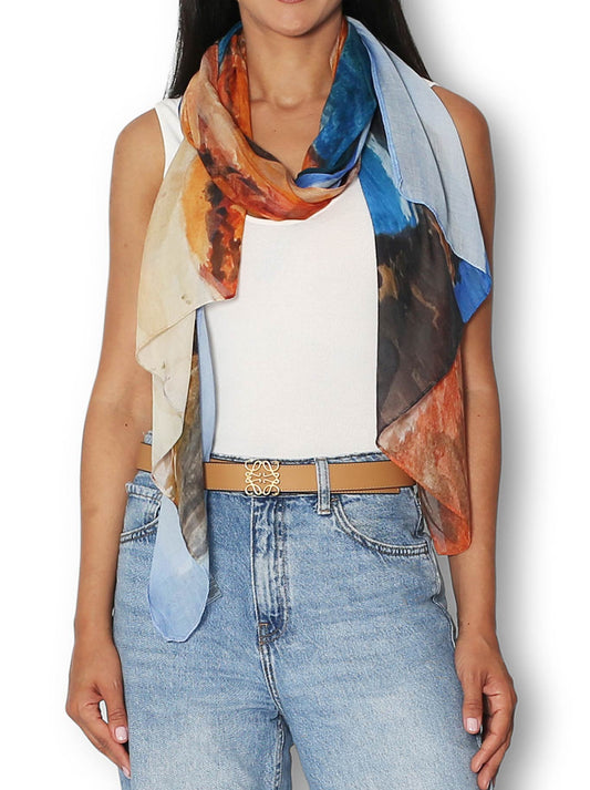 Image of Scarves & Shawls. Productname: The Artists Label Bay Islands Scarf in Print colour by brand - The Artist Label