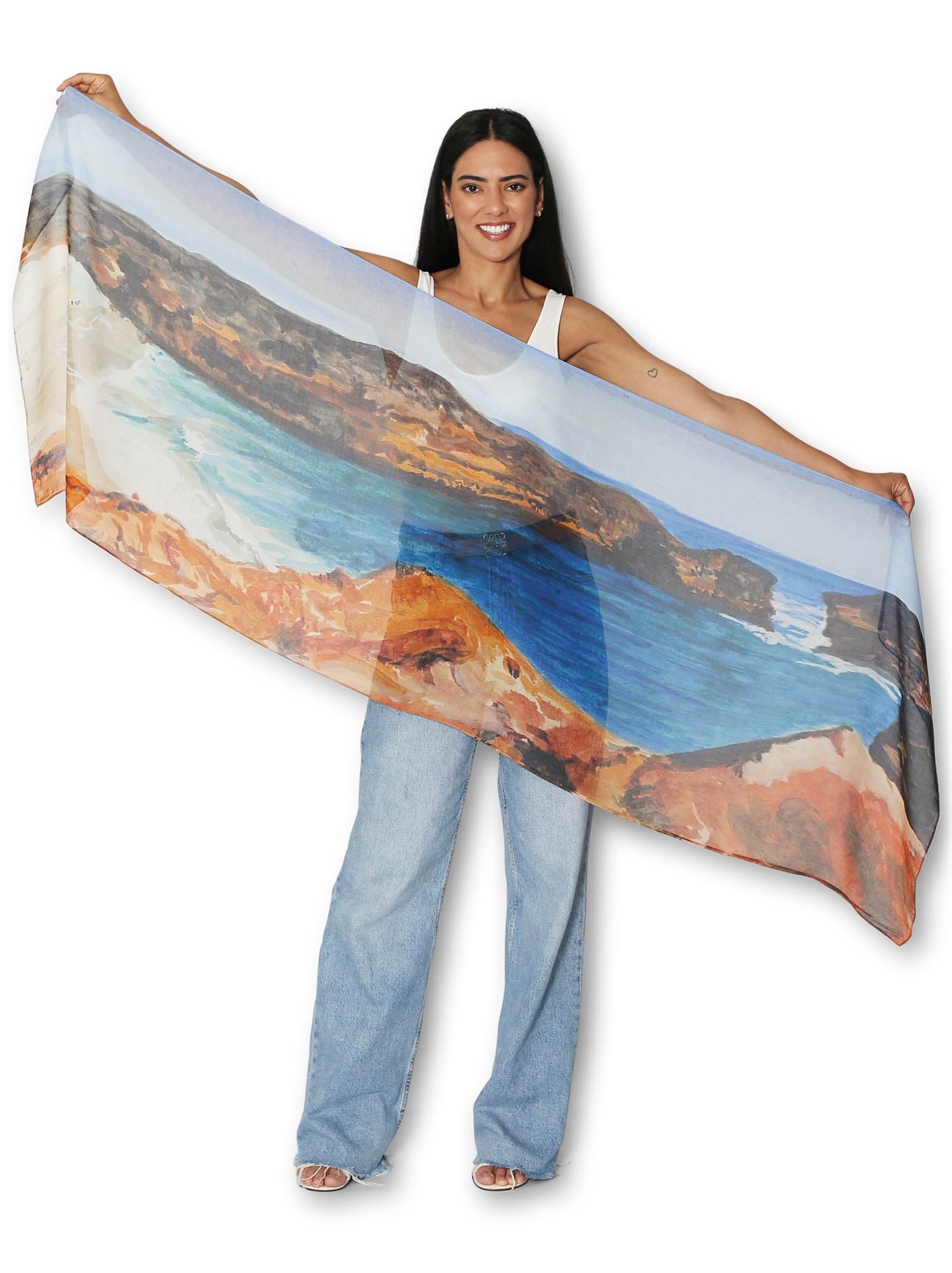 THE ARTISTS LABEL BAY ISLANDS SCARF (Print)