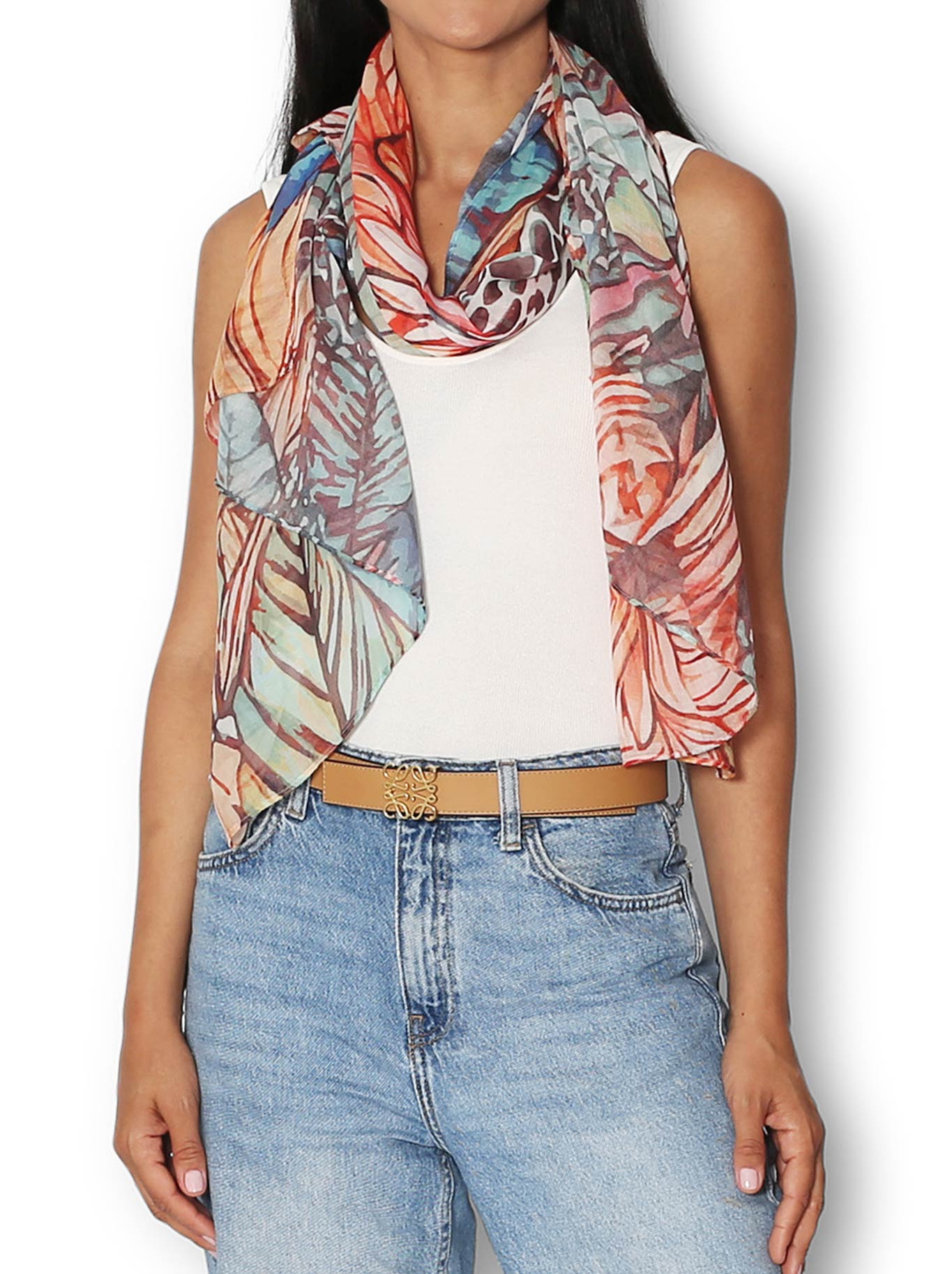 Image of Scarves & Shawls. Productname: The Artists Label Wild Symphony Scarf in Print colour by brand - The Artist Label