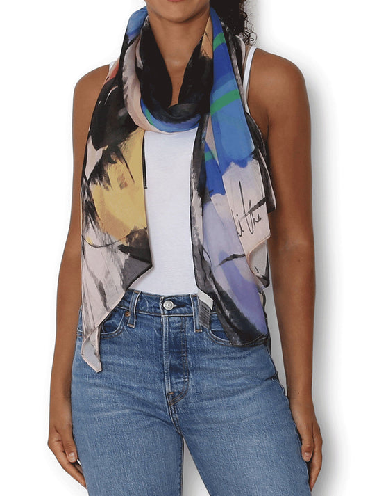 Image of Scarves & Shawls. Product name - The Artists Label Fashion Collection Scarf in Multi colour by brand - The Artist Label