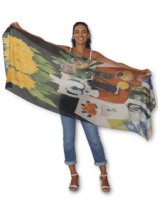 The Artists Label Devoted To You Wool Scarf (Multi)