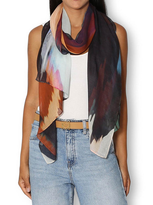 Image of Scarves & Shawls. Product name - The Artists Label Awaken Scarf in Print colour by brand - The Artist Label