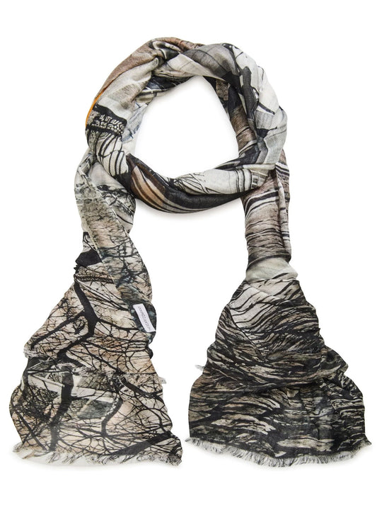 Image of Scarves & Shawls. Productname: The Scarf Company Lisbon Attractions Luxe Scarf in Print colour by brand - The Scarf Co