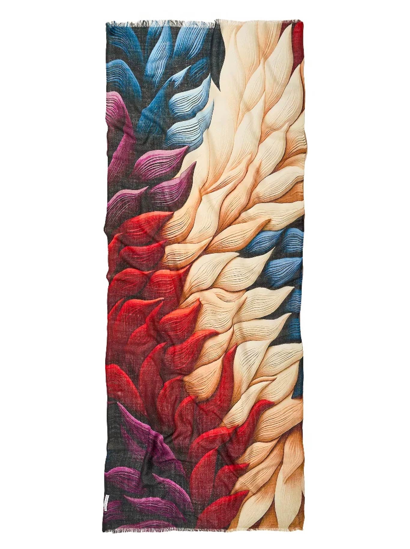 The Scarf Company Cecily Wool Scarf (Floral)