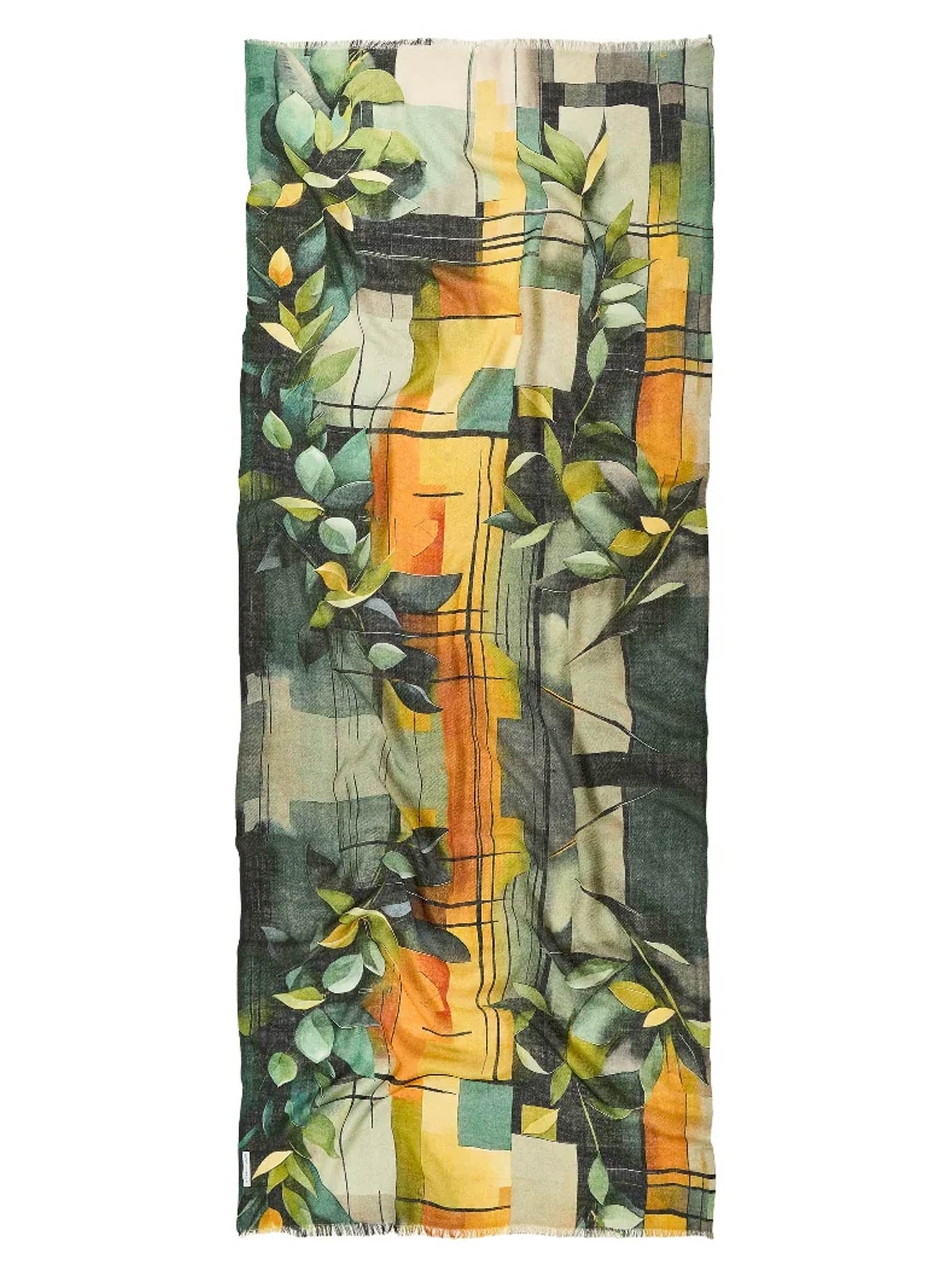 THE SCARF COMPANY GEORGINA WOOL SCARF (Floral)
