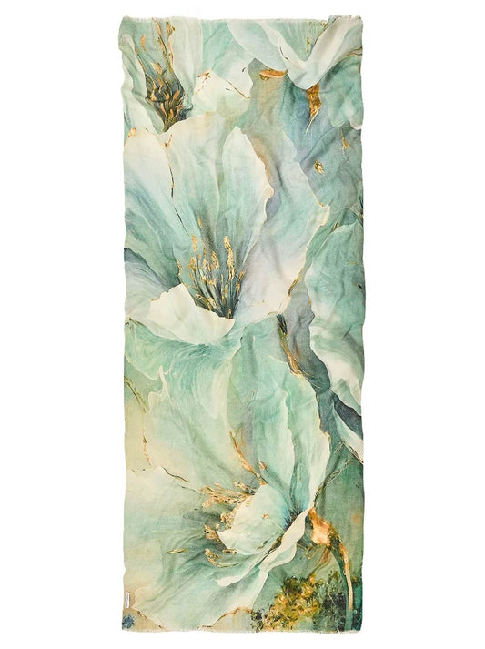 The Scarf Company Ingrid Wool Scarf (Floral)