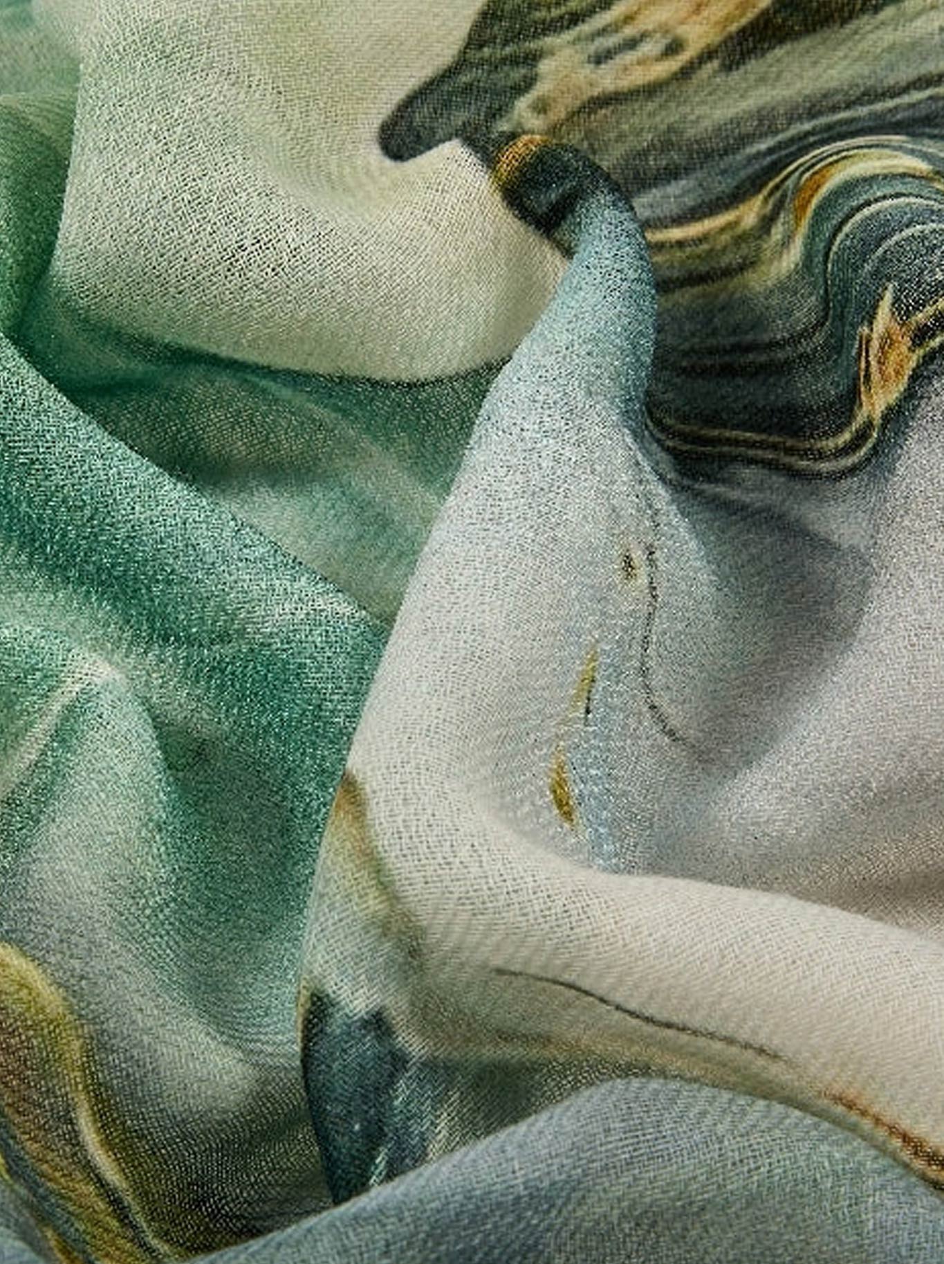 The Scarf Company Ingrid Wool Scarf (Floral)