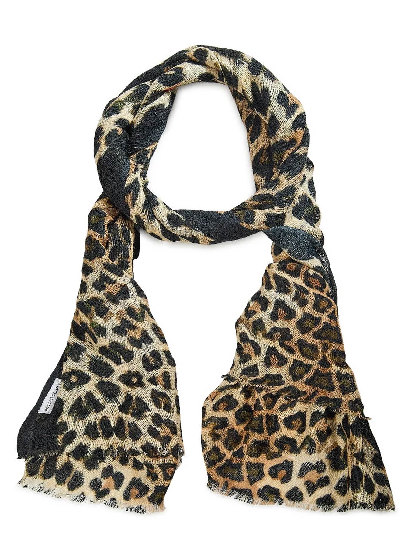 Image of Scarves & Shawls. Product name - The Scarf Company Zelda Wool Scarf in Animal colour by brand - The Scarf Co