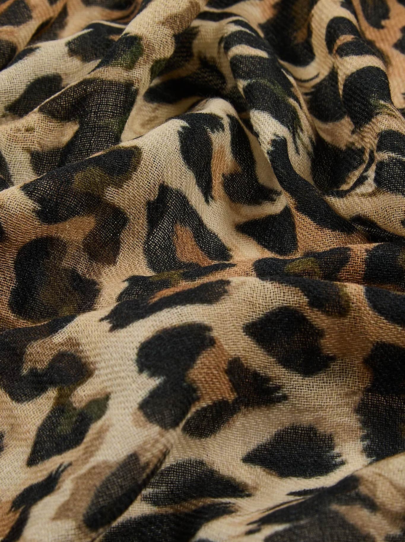 THE SCARF COMPANY ZELDA WOOL SCARF (Animal)