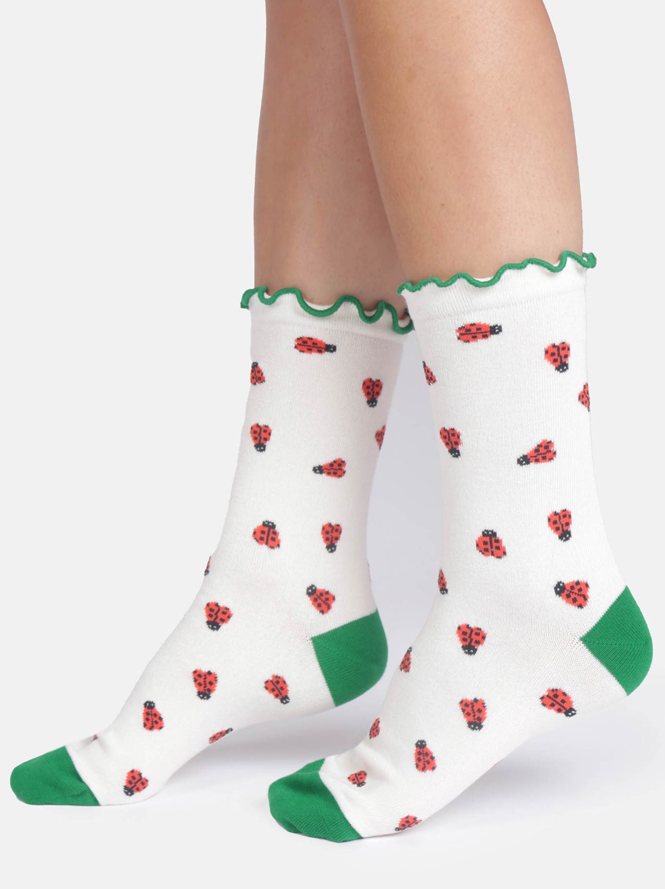 Thought 3 Pack Springs Blooming Organic Cotton Socks (Multi)