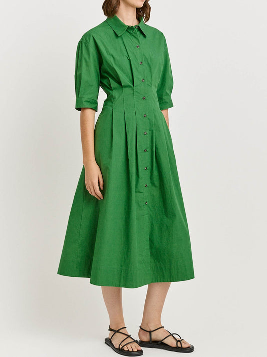 TOORALLIE FITTED WAIST DRESS (Black)