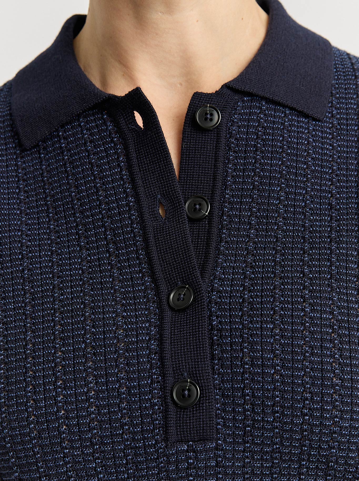 Toorallie Knit Polo (French Navy)