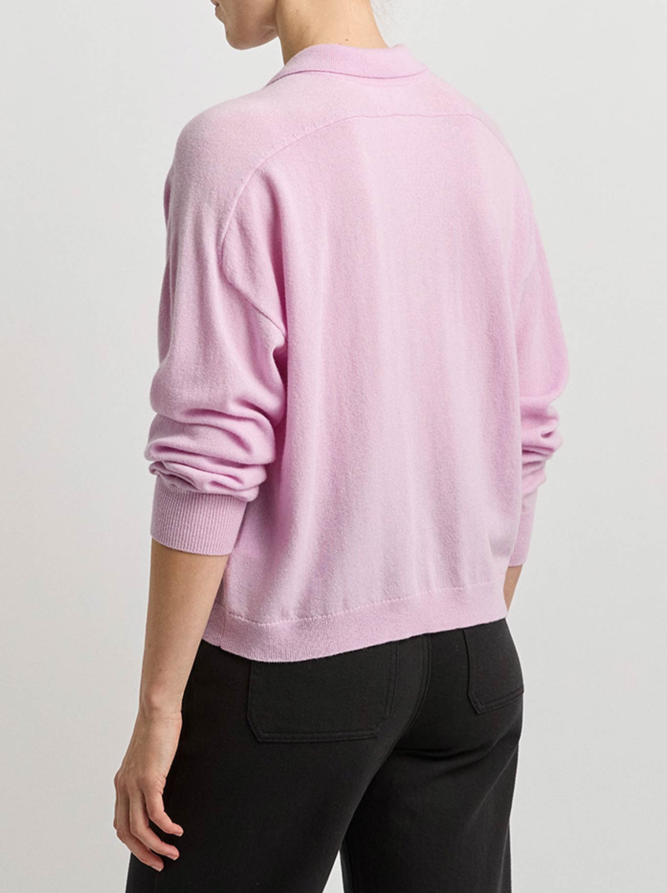Toorallie Fine Jersey Polo (Powder Pink)