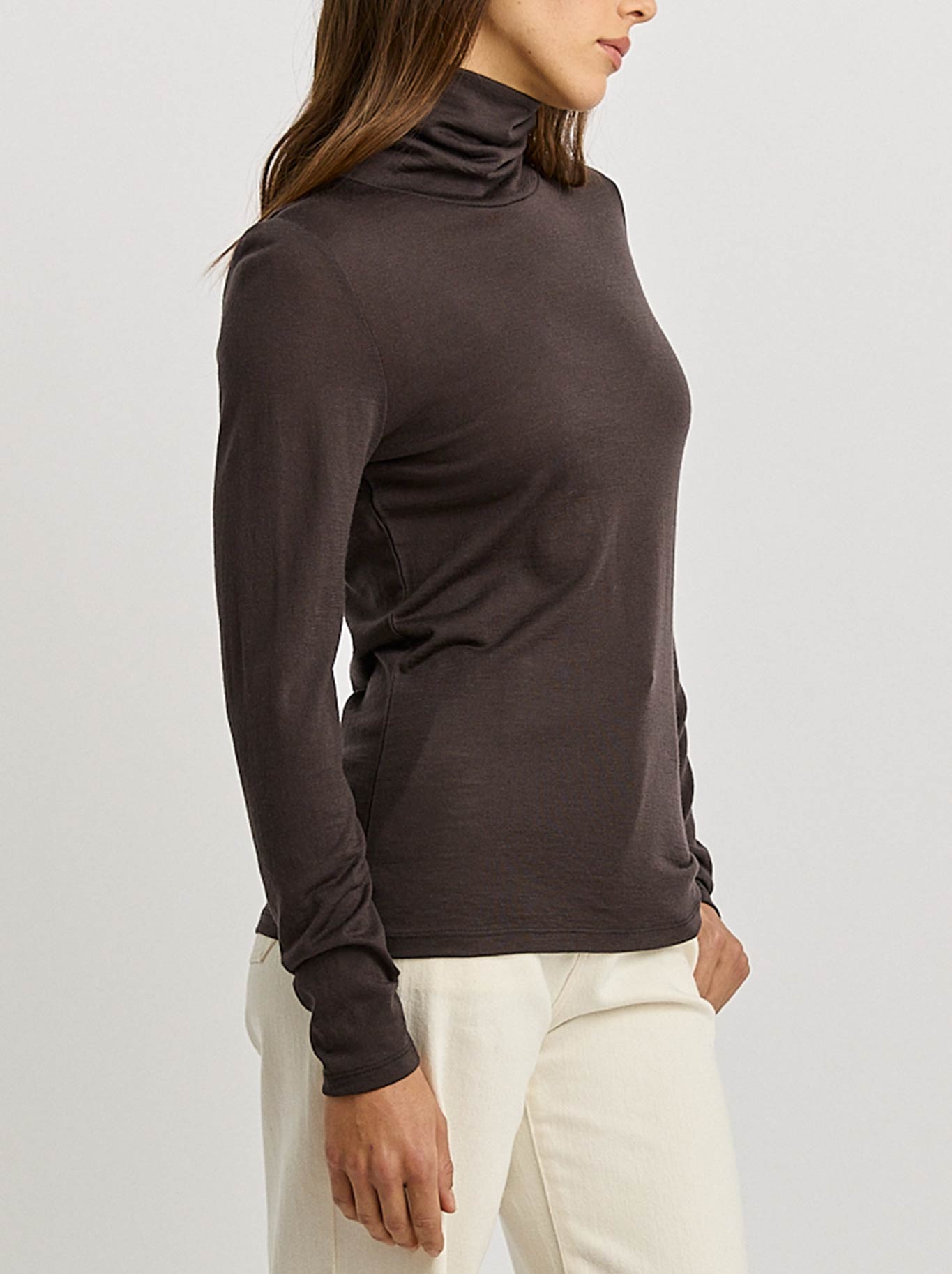 Toorallie Merino Turtle Neck Tee (Galaxy)