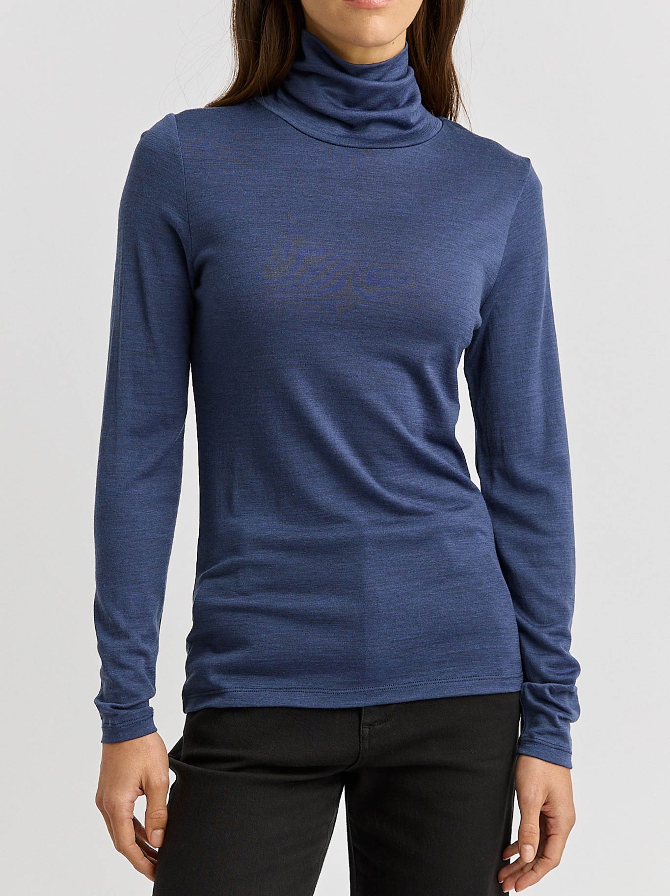 TOORALLIE MERINO TURTLE NECK (Black)