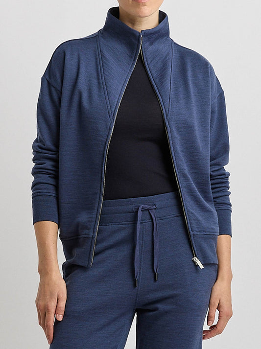 Image of Coats & Jackets. Productname: TOORALLIE LOUNGE ZIP JACKET in Galaxy colour by brand - Toorallie