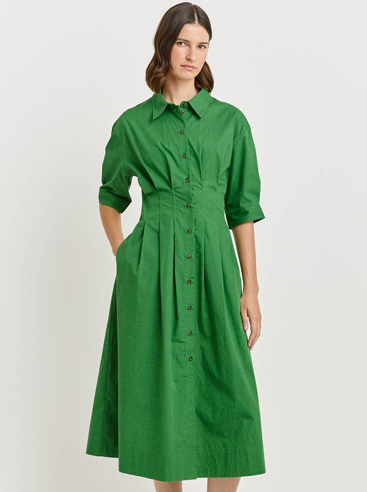 Image of Dresses. Product name - TOORALLIE FITTED WAIST DRESS in Black colour by brand - Toorallie