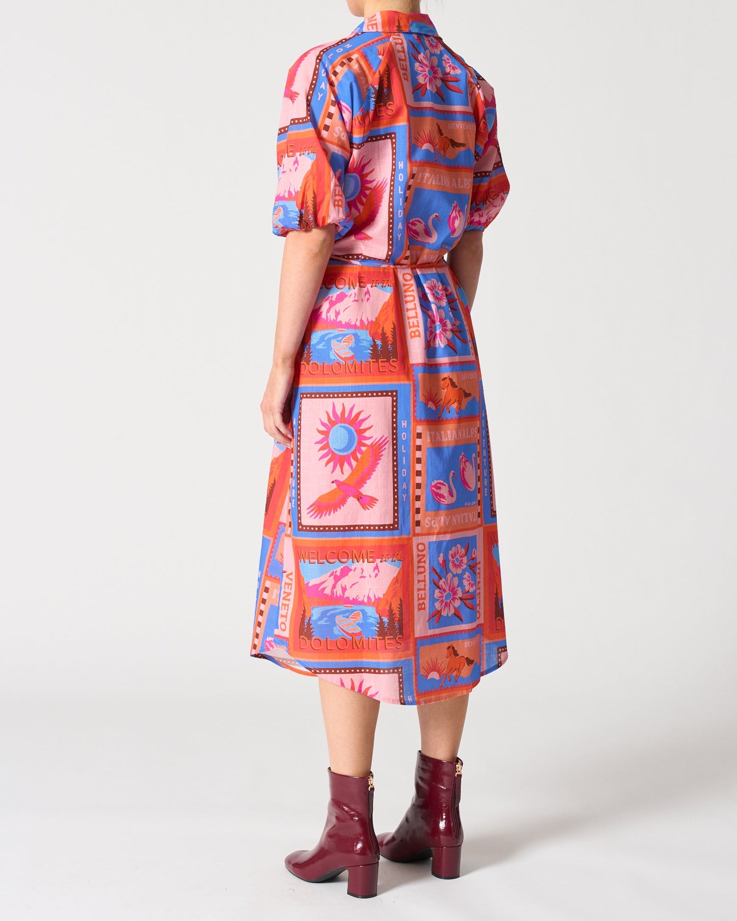 Walnut Melbourne Toulouse Dress (Belluno Veneto)