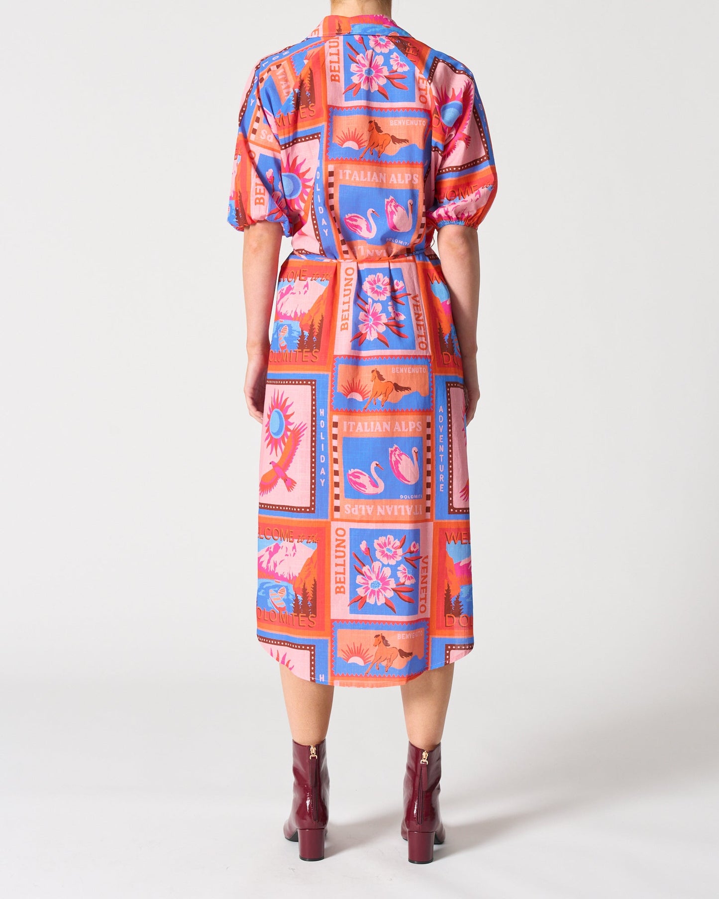 Walnut Melbourne Toulouse Dress (Belluno Veneto)