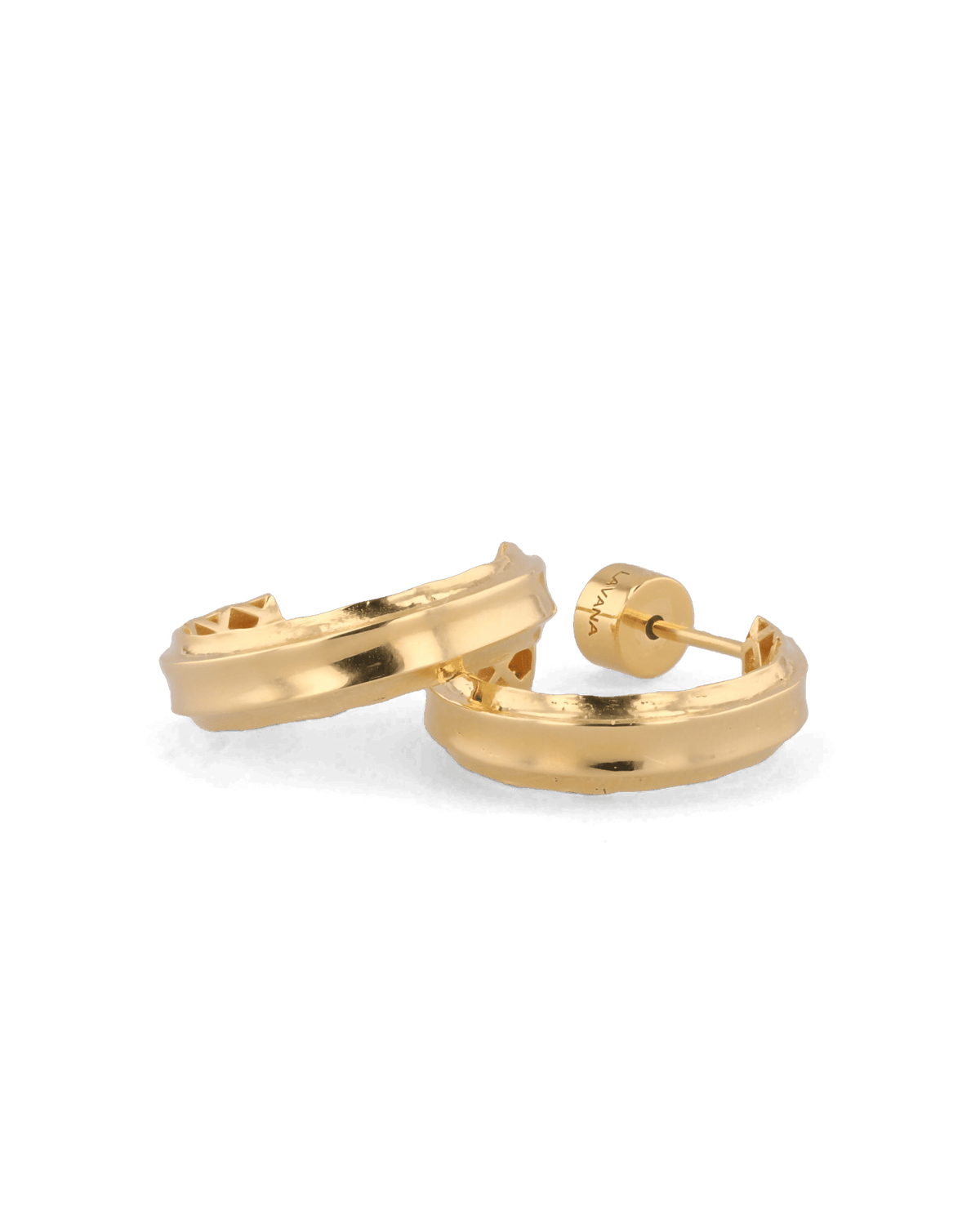 LAVANA Tranquil Gold Hoop Earrings