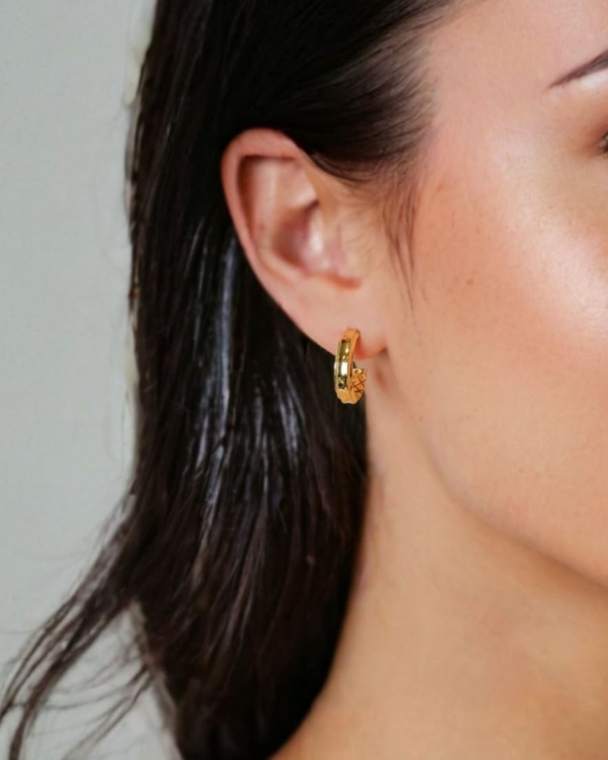 LAVANA Tranquil Silver Hoop Earrings