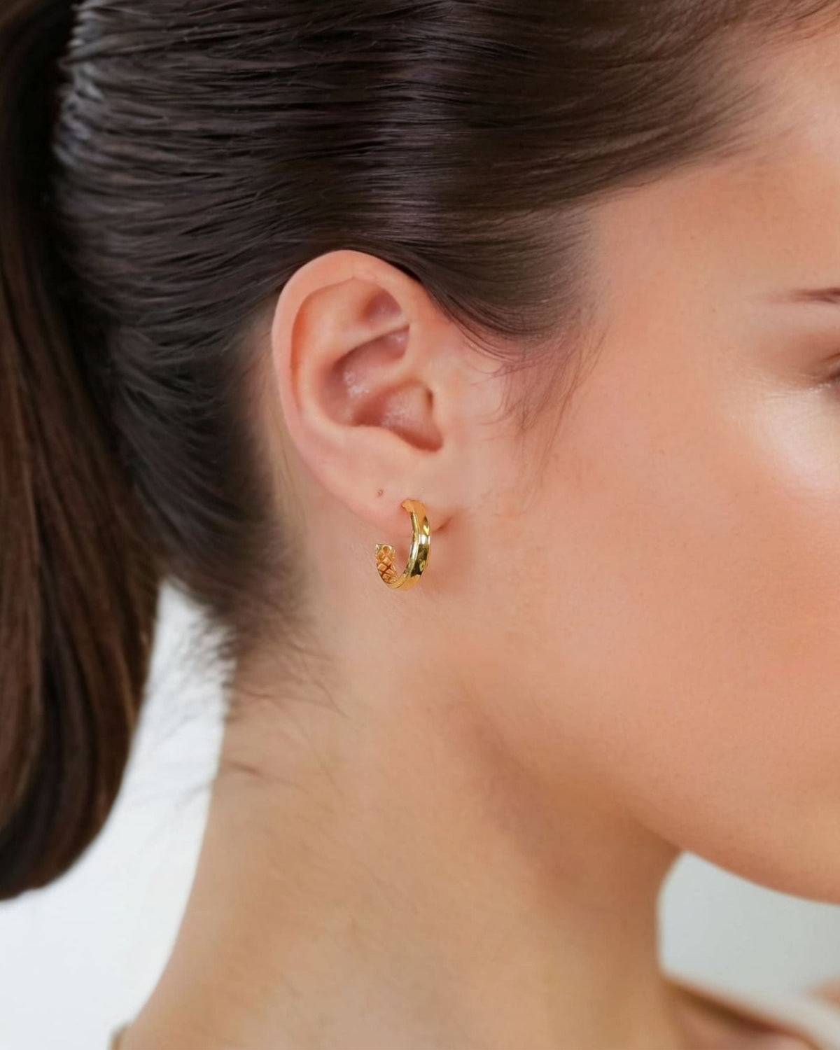 LAVANA Tranquil Silver Hoop Earrings