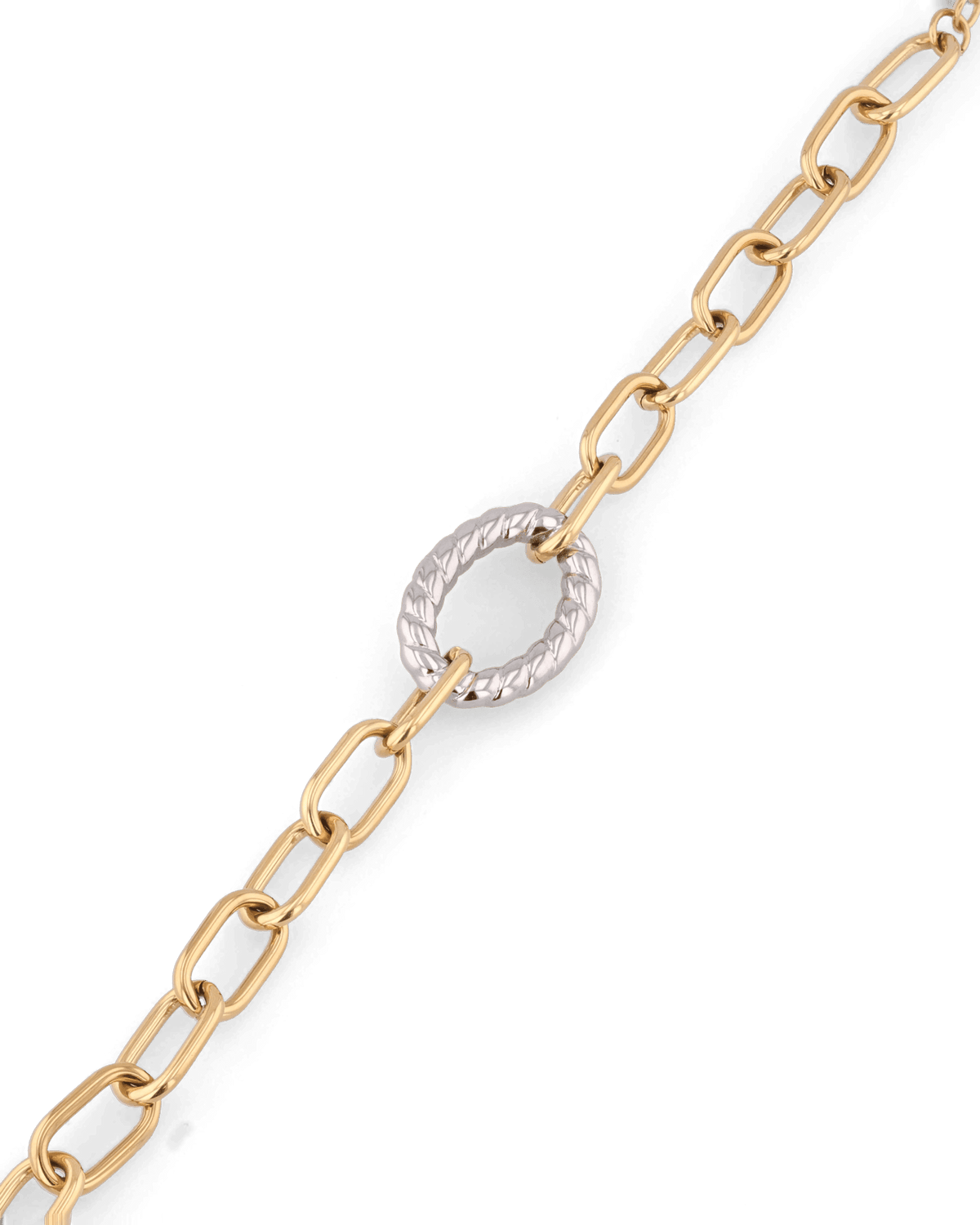 LAVANA Treasure Two Tone Chain Bracelet