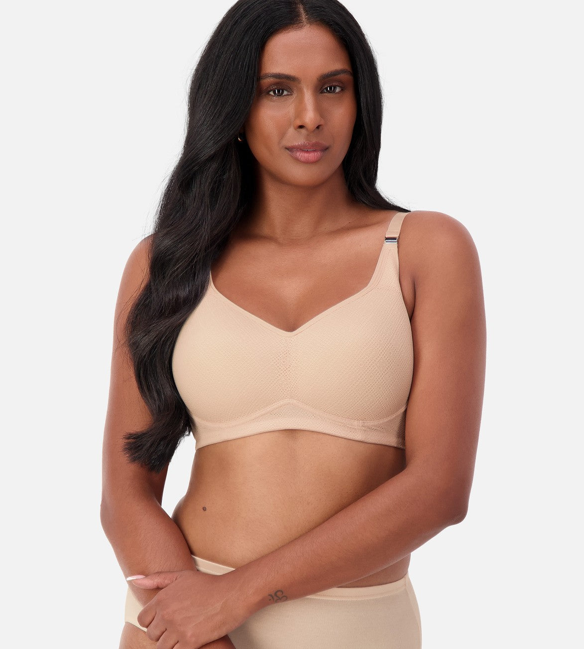 Triumph Amour Maternity Lace Bra (Nude Pink)