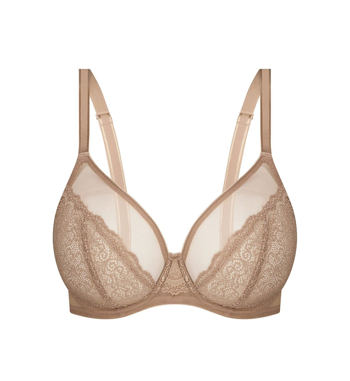Triumph Sheer Minimiser Bra (Mocca)