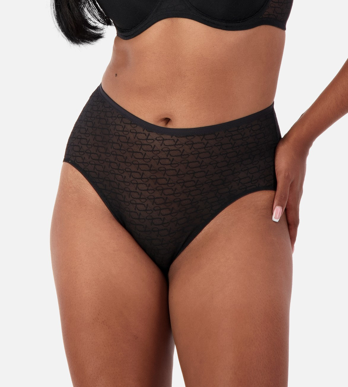 Image of Briefs. Productname: Triumph Signature Sheer Maxi in Black colour by brand - Triumph