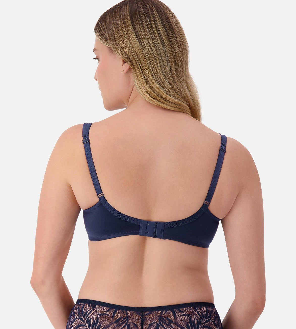 Triumph Lacy Minimiser Bra (True Navy)