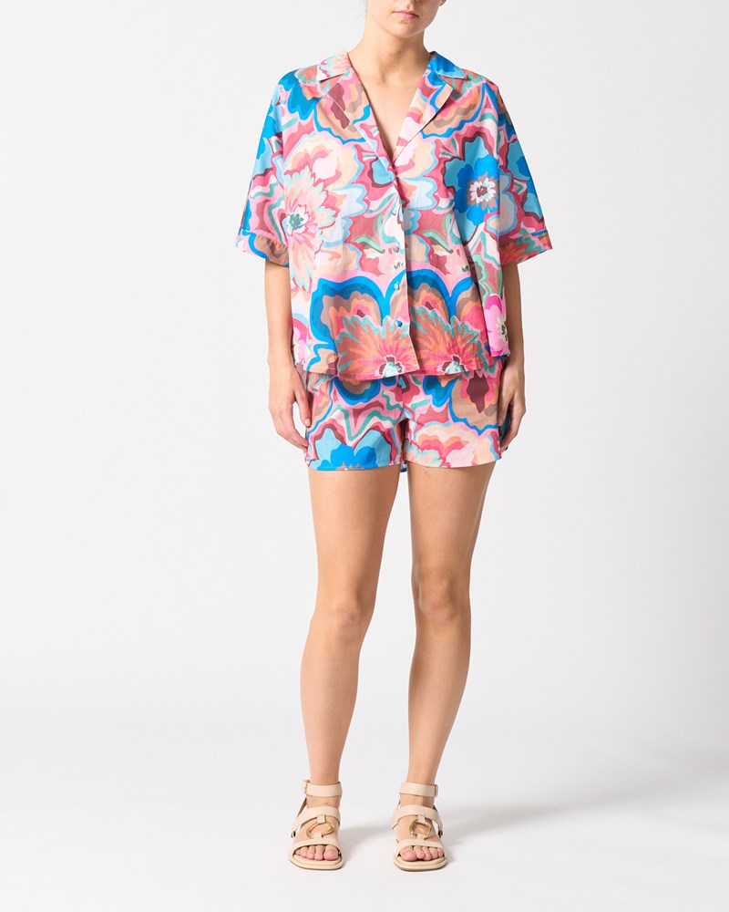 Image of Shirts. Productname: Walnut Melbourne Tropez Shirt in Bomba Di Fiori colour by brand - Walnut Melbourne