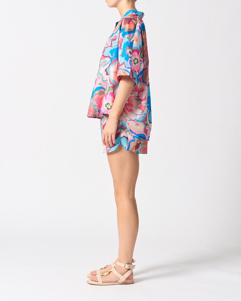 Walnut Melbourne Tropez Shirt (Bomba Di Fiori)