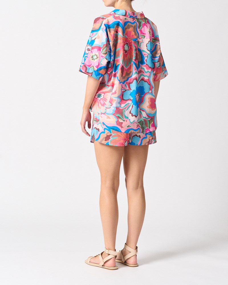 Walnut Melbourne Tropez Shirt (Bomba Di Fiori)