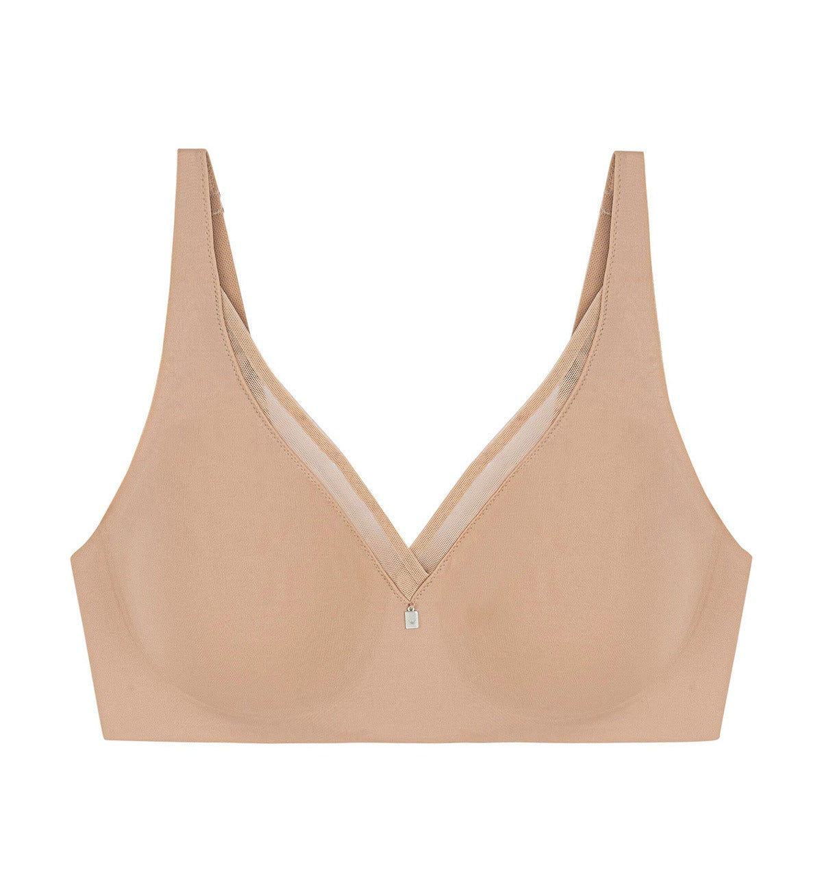 Triumph True Shape Sensation Wirefree Bra (Beige)