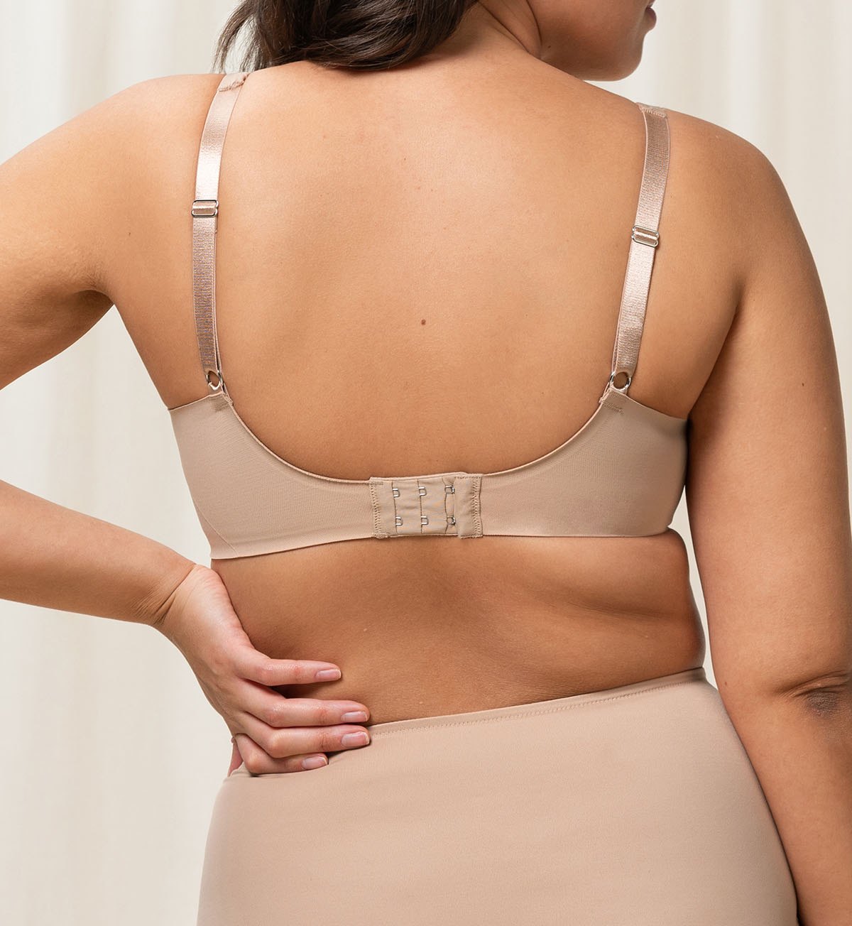 Triumph True Shape Sensation Wirefree Bra (Beige)