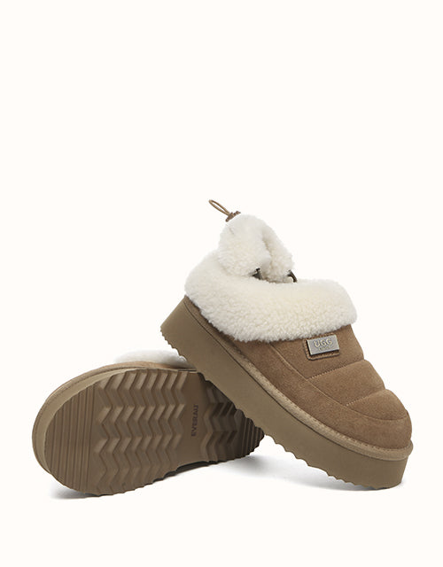 UGG EVERAU® Paige Slippers (Chestnut)