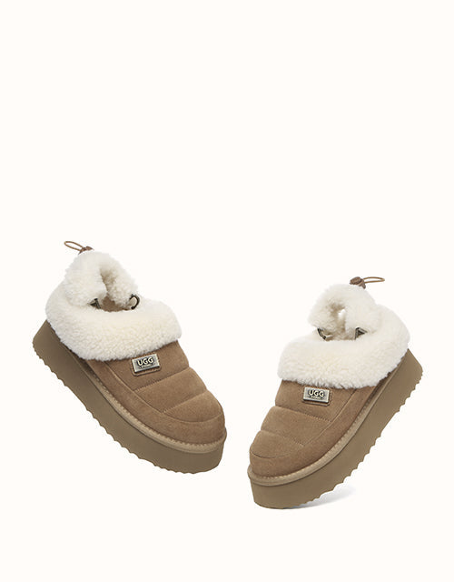 UGG EVERAU® Paige Slippers (Chestnut)